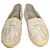 Espadrillas Christian Dior Oblique Beige Grigio