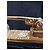 Broche Retangular Chanel com Pedras Verdes e Pretas Gold hardware - vista 8