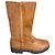 Autre Marque Botas de caña media Maze de cuero y pelo de poni marrón Castaño