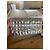 Paco Rabanne Borsa Baguette in Metallo Argentato Argento - vista 2