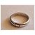 Anello YSL Yves Saint Laurent "I love you" Argento Cuore - vista 3