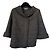 Autre Marque BASE Cardigan aus Merinowolle und Alpaka Weiß Grau