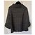 Autre Marque BASE Cardigan aus Merinowolle und Alpaka Weiß Grau - Ansicht 3