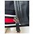 Philipp Plein Bomber de Cuero y Pitón Negro Roja - vista 12