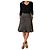 Falda midi Guess by Marciano verde de algodón elástico