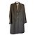 Abrigo largo Agnona en mezcla de cashmere gris
