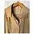 Autre Marque Chaqueta Barelli de ante beige con botones - vista 2