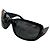 Medusa Versace Sonnenbrille schwarz mit Mäander-Muster
