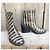 Botines de piel Robert Clergerie Negro Beige - vista 2