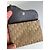 Vintage Dior Monogram Canvas Flap Wallet Brown Red - view 3