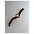 Vintage Courreges Quartz Uhr Gold mit rotem Krokodil-Effekt-Armband Weiß - Ansicht 5