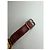 Vintage Courreges Quartz Uhr Gold mit rotem Krokodil-Effekt-Armband Weiß - Ansicht 6