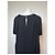 Vintage Miu Miu Ärmelloses Drapiertes Kleid Schwarz M - Ansicht 15