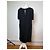 Vintage Miu Miu Ärmelloses Drapiertes Kleid Schwarz M - Ansicht 3