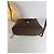 Vintage Loewe Bifold Wallet Nylon Leather Dark Brown Silver Braun - Ansicht 12