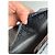 Vintage Dior Smooth Leather Bifold Wallet Black Silver - view 7