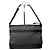 Vintage Courreges Strukturierte Schultertasche Schwarz Grau Blau