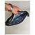 Vintage Courreges Strukturierte Schultertasche Schwarz Grau Blau - Ansicht 3