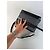 Vintage Courreges Strukturierte Schultertasche Schwarz Grau Blau - Ansicht 9