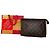 Clutch Vintage Louis Vuitton Monogram Canvas Brown Gold Marrone