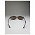 Céline Vintage Celine Shield Sonnenbrille Braun Silber - Ansicht 9