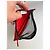 Beauty Case Vintage Issey Miyake Pleats Please Rosso Nero - vista 5