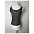 Vintage Issey Miyake ärmelloses Top Black Silver S Schwarz - Ansicht 15