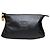Vintage Loewe Soft Leather Pouch Schwarz Gold