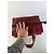 Sac structuré en cuir embossé Givenchy Vintage Burgundy Gold Bordeaux - vue 11