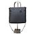 Vintage Courreges Stepp nylon Tote Grey Silver Grau