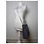 Vintage Courreges Stepp nylon Tote Grey Silver Grau - Ansicht 5