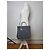 Vintage Courreges Stepp nylon Tote Grey Silver Grau - Ansicht 7