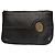 16 Céline Pouch con zip Vintage Celine in pelle testurizzata Nero Argento
