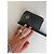16 Céline Pouch con zip Vintage Celine in pelle testurizzata Nero Argento - vista 8