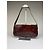 Vintage Givenchy Schultertasche aus Leder in Krokodil-Optik Burgundy Bordeaux - Ansicht 12