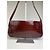 Vintage Givenchy Schultertasche aus Leder in Krokodil-Optik Burgundy Bordeaux - Ansicht 6