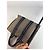 Hermès Vintage Hermes Canvas Stripe Tote Grau Schwarz Lila - Ansicht 12