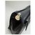 Clutch a patta Vintage Gianni Versace in pelle martellata Nero Oro - vista 6