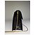 Sac bandoulière à rabat en cuir texturé avec logo Givenchy Vintage Noir - vue 8