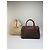 Edge Céline Vintage Celine Macadam Canvas Boston Bag Braun Gold Beige - Ansicht 2