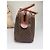 Edge Céline Vintage Celine Macadam Canvas Boston Bag Braun Gold Beige - Ansicht 4