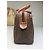 Edge Céline Vintage Celine Macadam Canvas Boston Bag Braun Gold Beige - Ansicht 6