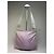 Vintage Prada Nylon Schultertasche mit Klappe Hellrosa Creme Beige - Ansicht 2