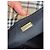 Sac Tote Vintage Burberry Tartan Coated Canvas Beige Navy - vue 4