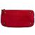 Céline Pouch con zip Vintage Celine effetto scamosciato Rosso Oro