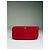 Céline Pouch con zip Vintage Celine effetto scamosciato Rosso Oro - vista 2