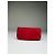 Céline Pouch con zip Vintage Celine effetto scamosciato Rosso Oro - vista 9