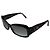 Occhiali da sole Vintage Etro in acetato Black Tortoiseshell Grey Nero