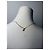 Collana Vintage Courreges Effetto Opale Blu Tono Oro D'oro - vista 2
