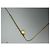 Collana Vintage Courreges Effetto Opale Blu Tono Oro D'oro - vista 5